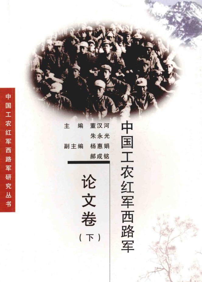 中国工农红军西路军研究丛书（共9册）pdf 电子版