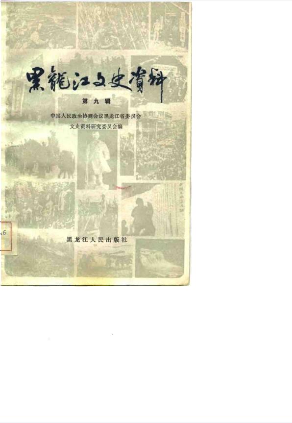 黑龙江文史资料 pdf 电子版